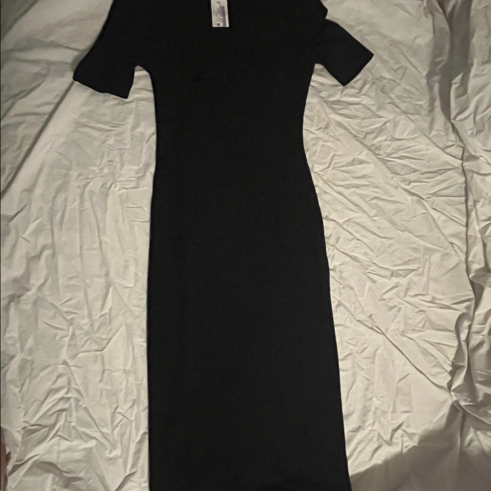 Black dress.